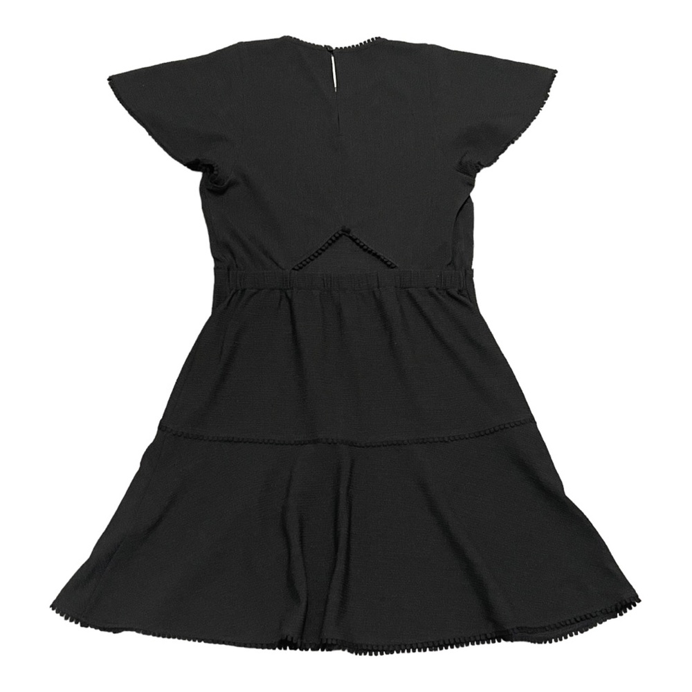 Joie Black Jewel Neck Cybele Short-Sleeve Sheath Dress Small Host Pick! New - Picture 3 of 5